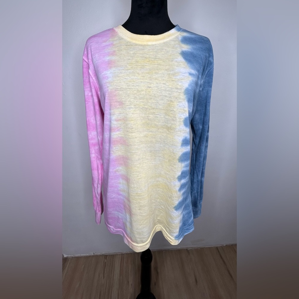 Ocean Drive Women’s Tye Dye Long Sleeves T-Shirt Small